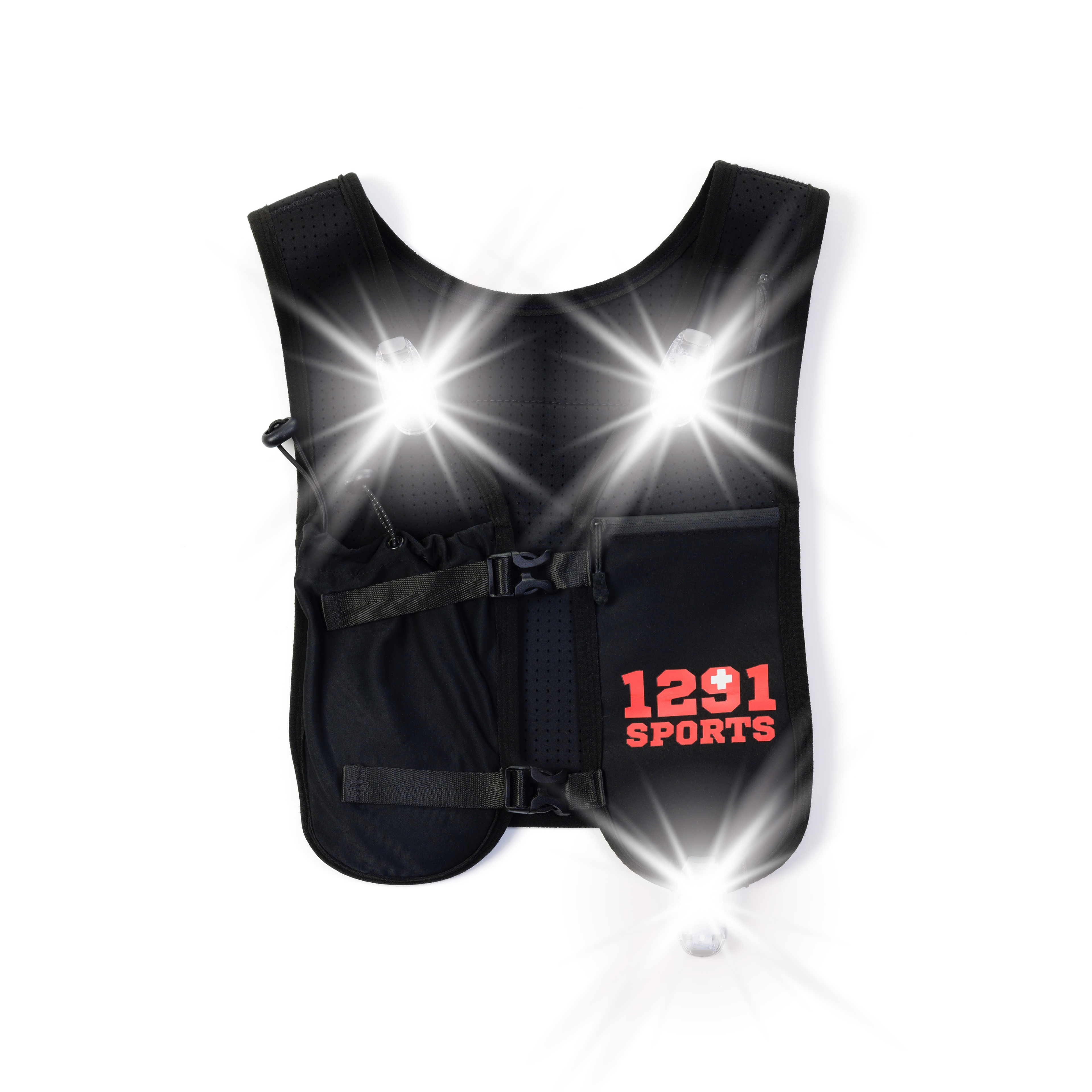 NOVITÀ - Gilet da corsa/trail + LED ricaricabili